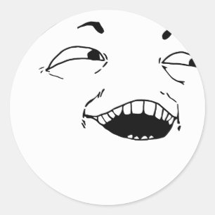 I see what you did there - meme classic round sticker