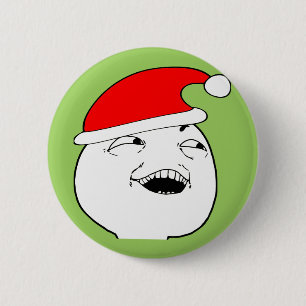 i see what you did there xmas meme 6 cm round badge