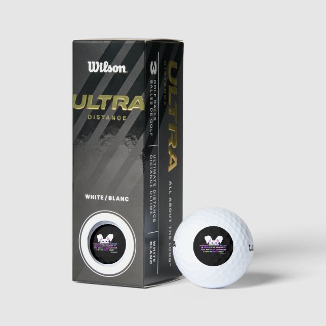 I See You, Easter Bunny Golf Balls (Packaging)