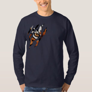 I See You. Tiger Eye And Claw T-Shirt