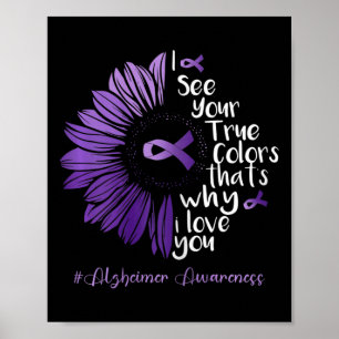 I See Your True Colour Heimerheimer Sunflower Hope Poster