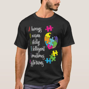 I See Your True Colours, Puzzle World Autism Aware T-Shirt