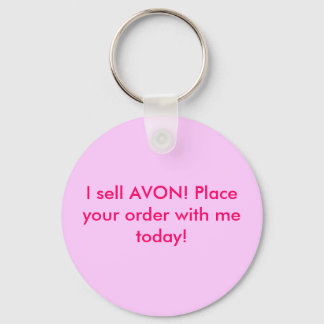 I sell AVON! Place your order with me today! Key Ring