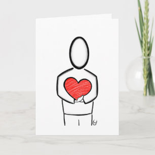 I send you only love holiday card