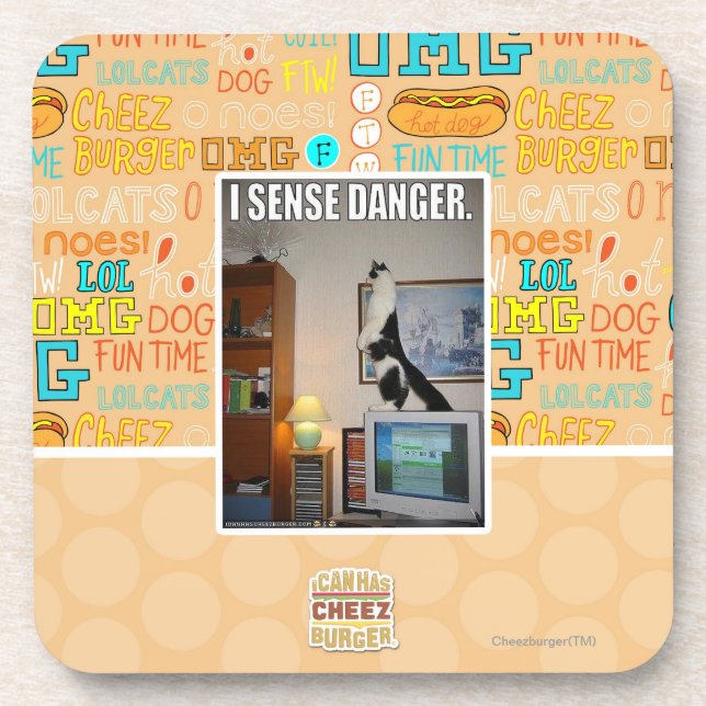 I sense danger coaster (Front)