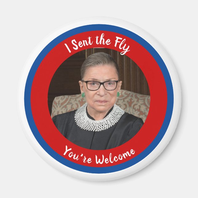 I Sent the Fly - RBG Magnet (Front)