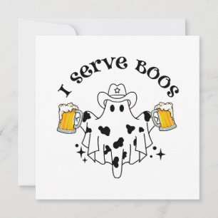 I serve Boos! Bartender spooky