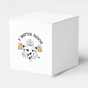 I serve Boos! Bartender spooky Favour Box