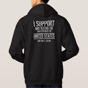 I serve no man hoodie