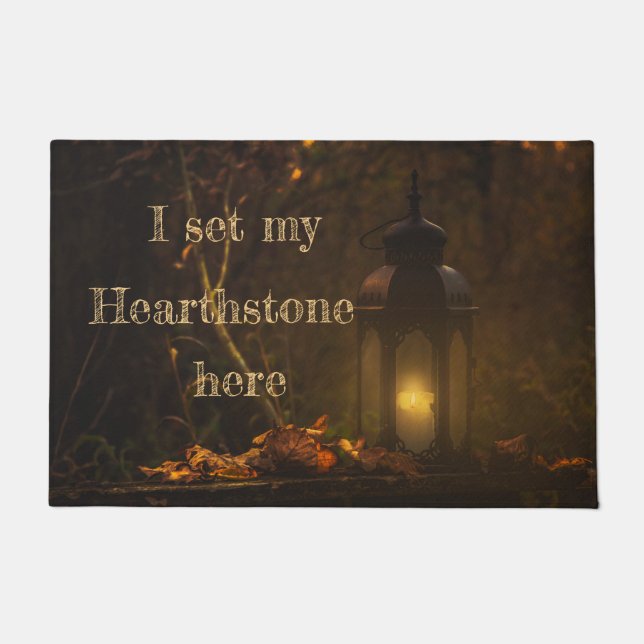 I Set My Hearthstone Doormat (Front)