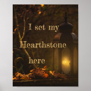 I Set My Hearthstone Poster