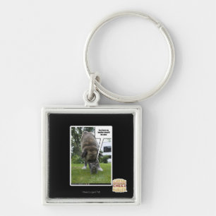 I sez leave my brudder alone key ring