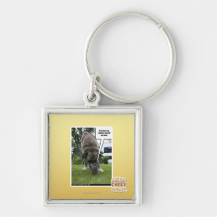 I sez leave my brudder alone key ring