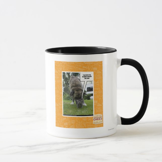 I sez leave my brudder alone mug (Right)