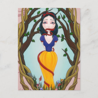 'I Shall Lace you Properly for Once' Postcard