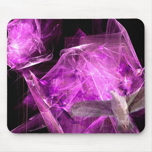 I shall Rise_Mousepad_by Elenne Boothe Mouse Pad (Front)