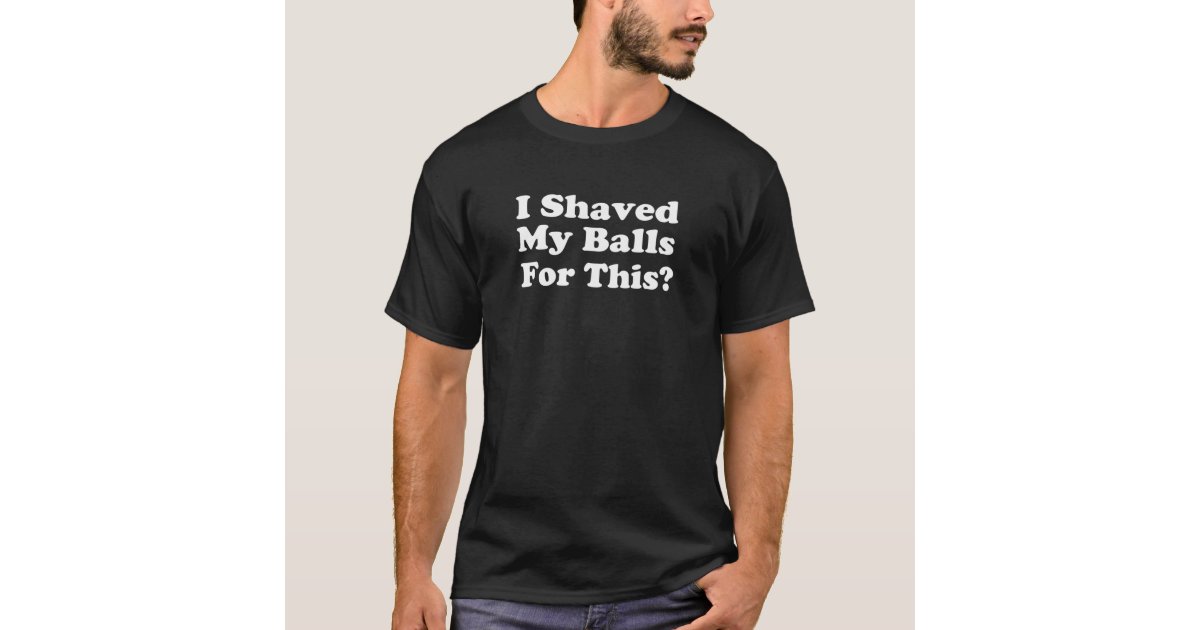 I Shaved My Balls For This Hubie Halloween Mum T-Shirt | Zazzle