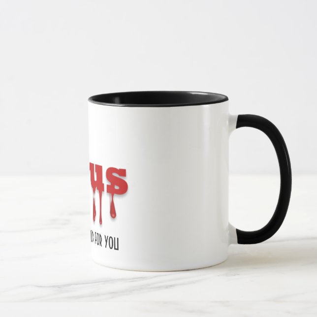 I Shed Mug (Right)