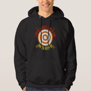 I Shoot Like A Girl Try To Keep Up Archery Bow Hoodie