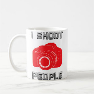 I Shoot People Camera Photography Coffee Mug