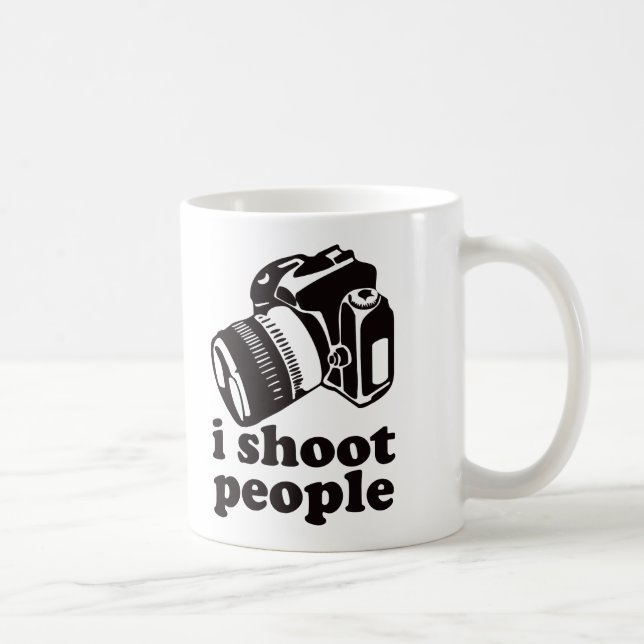 I Shoot People! Coffee Mug (Right)