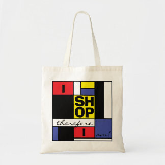 I Shop Shopping Day Budget Tote Bag