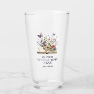 I Should Infinitely Prefer A Book II - Jane Austen Glass