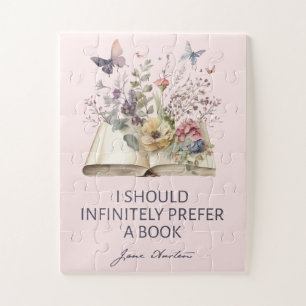 I Should Infinitely Prefer A Book II - Jane Austen Jigsaw Puzzle