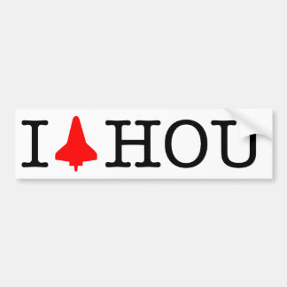 I Shuttle Houston Bumper Sticker