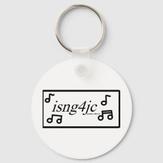 I Sing for Jesus Key Ring