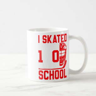 I Skated Through 100 Days Of School Ice Hockey 100 Coffee Mug