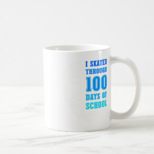 I Skated Through 100 Days Of School Ice Hockey Boy Coffee Mug