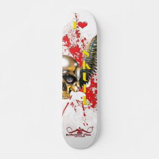 I❤ Skull 1/10 Skateboard