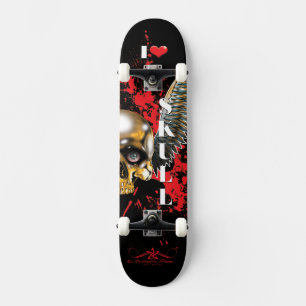 I❤ Skull 2/10 Skateboard