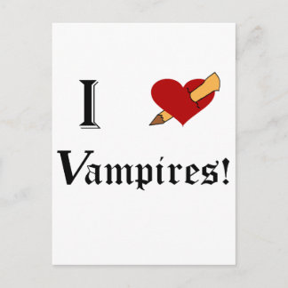 I Slay Vampires Postcard