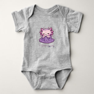 I Sleep A Lot - Axolotl  Baby Bodysuit