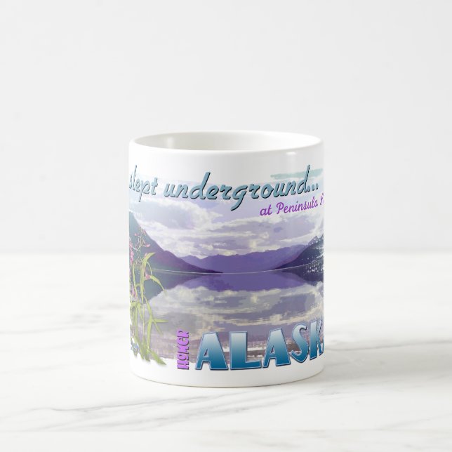 I Slept Underground Coffee Mug (Center)