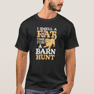 I Smell A Rat Design Barn Hunt T-Shirt