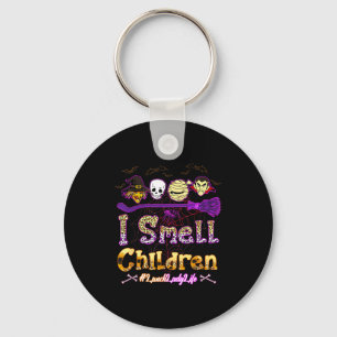 I Smell Children Lunch Lady Life Halloween Lunch L Key Ring