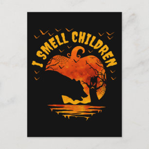 I SMELL CHILDREN POSTCARD