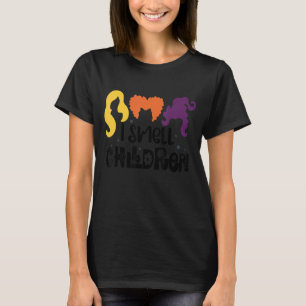 I Smell Kids Children Tee Halloween Funny Costume