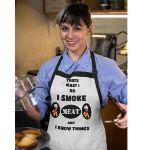 I Smoke Meat Apron