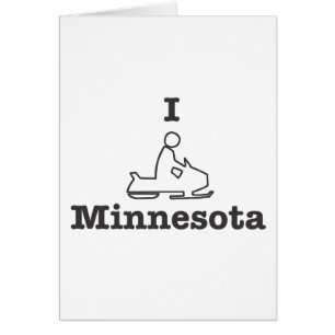 I Snowmobile Minnesota