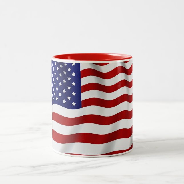 I So Love-USA_ Two-Tone Coffee Mug (Center)