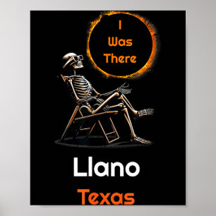 I Solar Eclipse Llano Texas There Poster