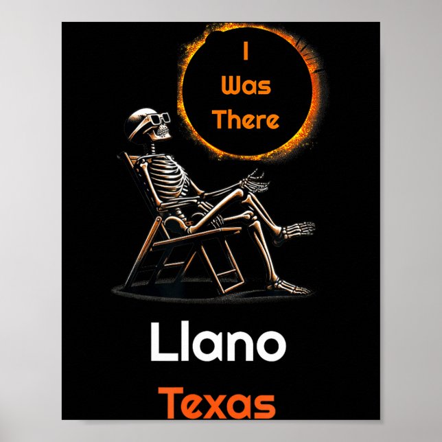 I Solar Eclipse Llano Texas There Poster (Front)