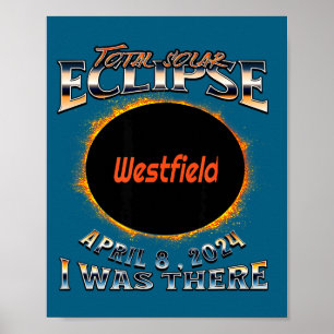 I Solar Eclipse Westfield Indiana There Poster