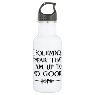 I SOLEMNLY SWEAR THAT I AM UP TO NO GOOD™ 532 ML WATER BOTTLE