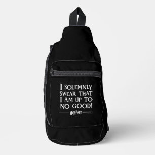 I SOLEMNLY SWEAR THAT I AM UP TO NO GOOD™ SLING BAG