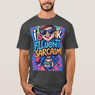I Speak Fluent Sarcasm family T-Shirt